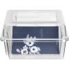 ArtBin 6841AG Card & Photo Box, Clear, 1 Box(Box & Dividers)