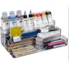 ArtBin 6959AG 2-in-1 Wall and Desktop Organizer, Stadium Wall-Mountable Desktop Organizer, Clear, 1 Organizer