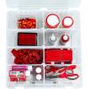 ArtBin 6990AB Super Satchel Double Deep Compartment Box – Art Storage with 8 Removable Compartments, Smart Closure for Craft Supplies (Gold- Pack of 1)(Gold)
