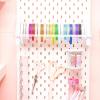 ArtBin Ribbon Storage Rack | Ribbon Spool Holder | Ideal for Craft Rooms & Studios, Gift Wrapping Stations, Small Craft Shops, Boutiques – White((Pack of 12))