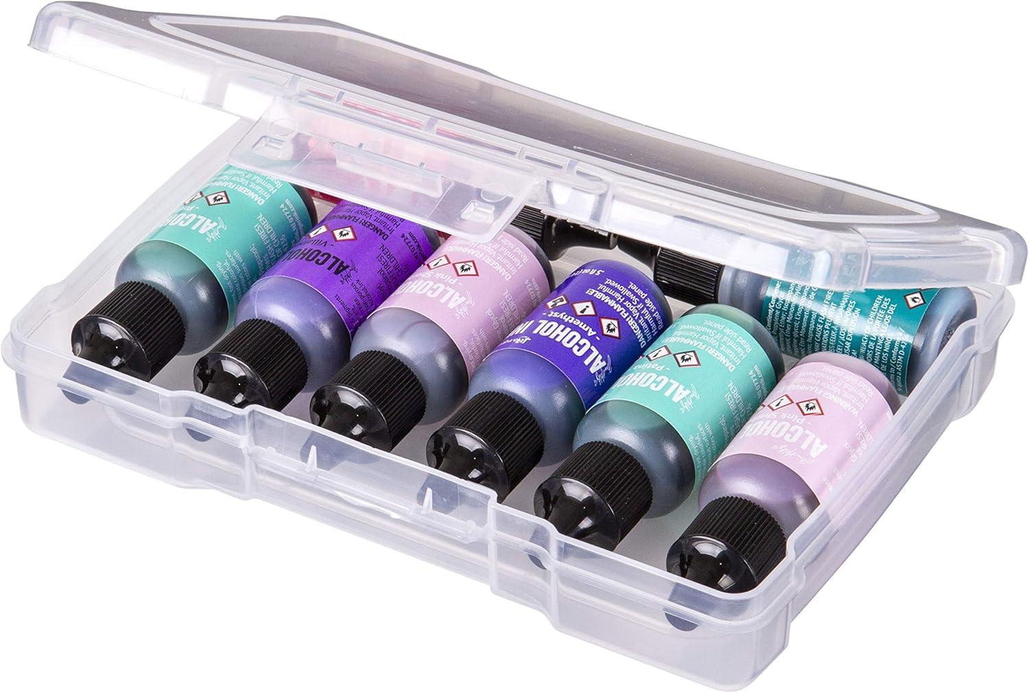 image:imageArtBin 6947ZZ Photo amp Craft Organizer Set Large Box with 5 Plastic Storage Cases Inside Clear12Pack