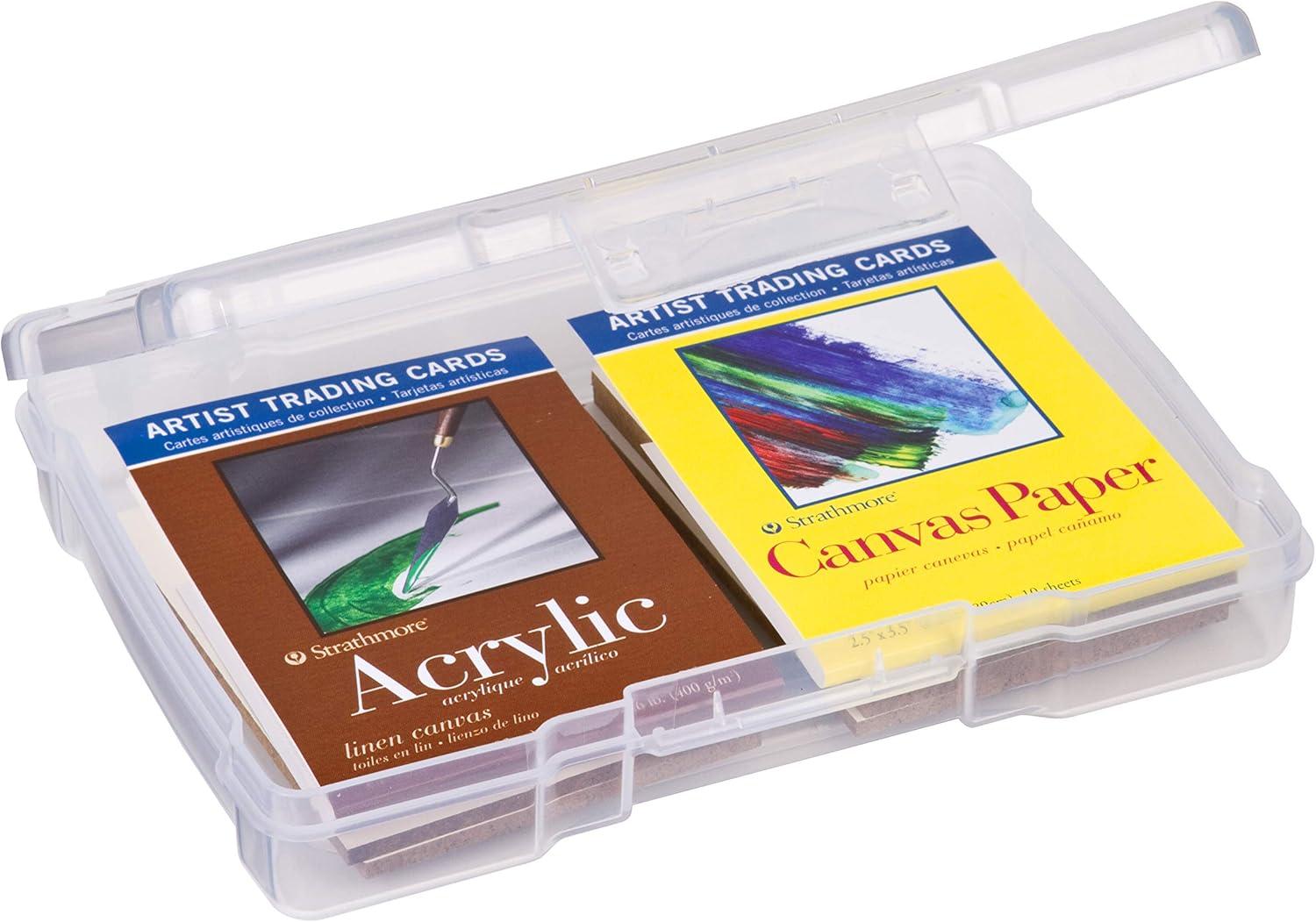 image:imageArtBin 6947ZZ Photo amp Craft Organizer Set Large Box with 5 Plastic Storage Cases Inside Clear1Pack