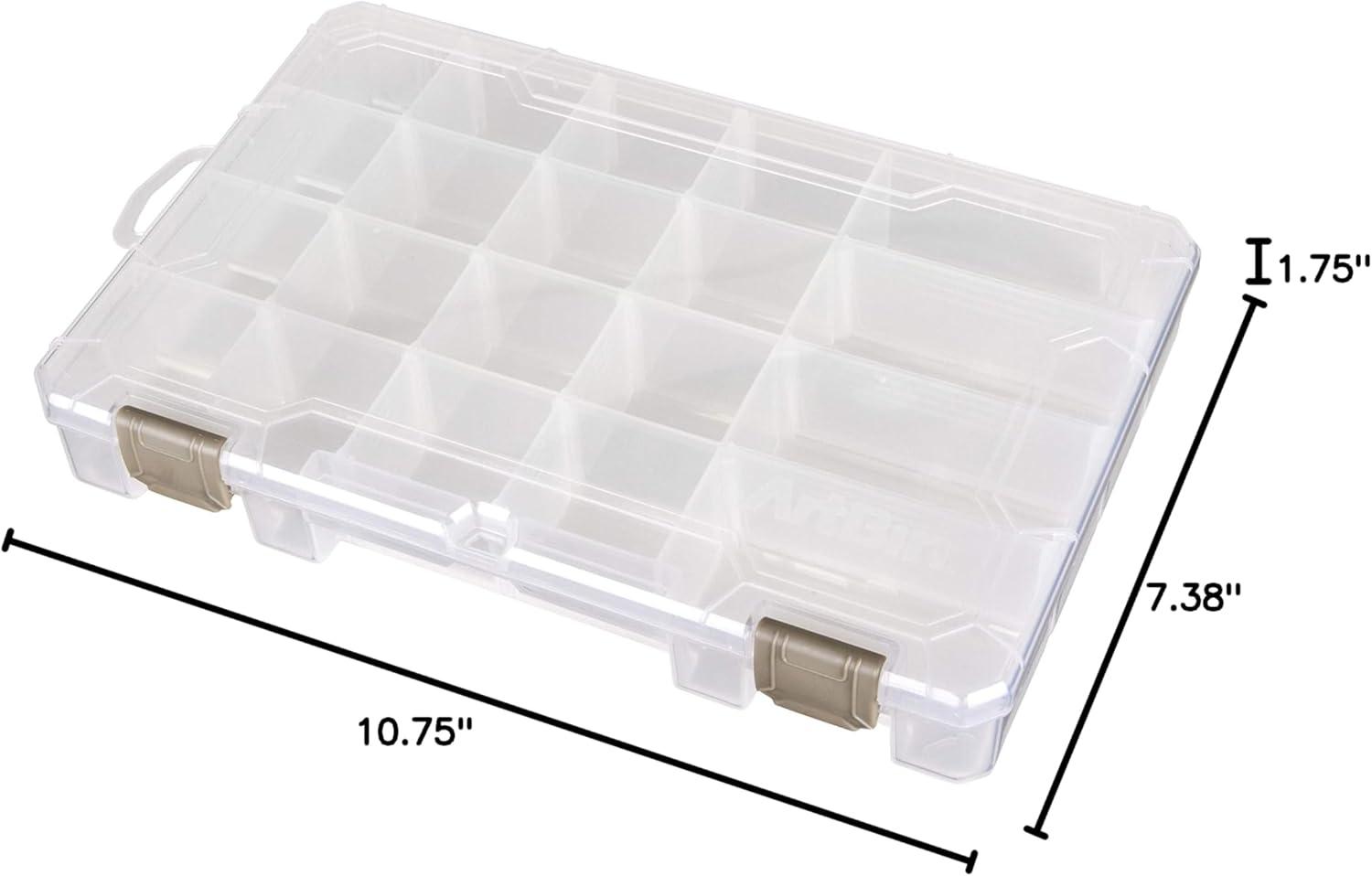 image:imageArtBin 6980AG XL Solutions Box with Dividers Art amp Craft Organizer 1 Plastic Storage Case Clear1075 x 7375
