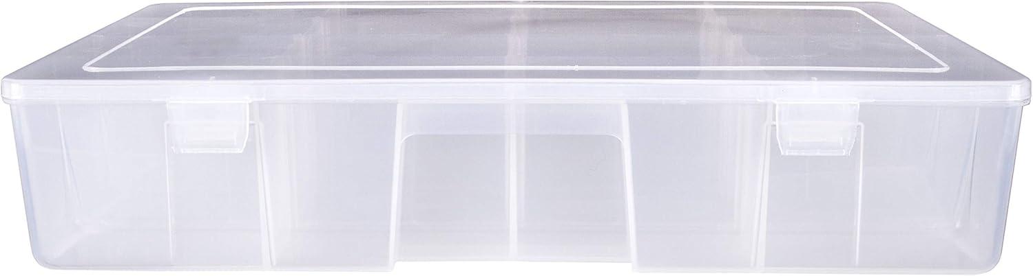 image:imageArtBin 6980AG XL Solutions Box with Dividers Art amp Craft Organizer 1 Plastic Storage Case Clear1525 x 8875