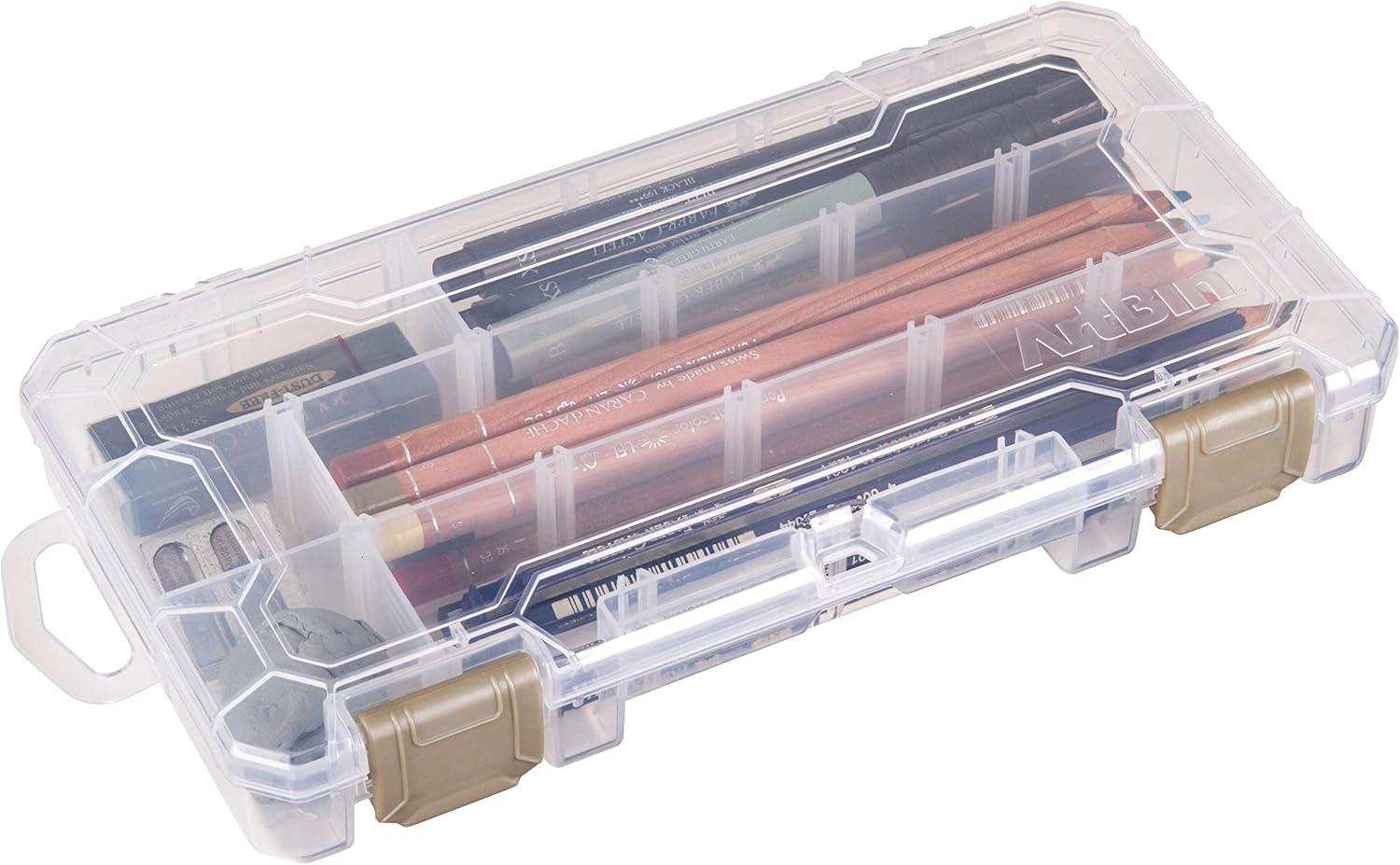 image:imageArtBin 6980AG XL Solutions Box with Dividers Art amp Craft Organizer 1 Plastic Storage Case Clear9125 x 5