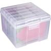 ArtBin 6947ZZ Photo & Craft Organizer Set, Large Box with [5] Plastic Storage Cases Inside, Clear(4-Pack)