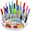 ArtBin 6974AG Desktop Accessory Storage with 24 Slots, [1] Art & Craft Organizer, White