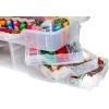 Clear Plastic Organizer – ArtBin – Small Parts Organizer – for DIY Arts & Crafts Storage Boxes & Organizers, Sewing Storage – Storage Box with Compartments, Project Box – Large (6 Pivot Trays) 6963PB(Large (6 Pivot Trays))