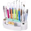 ArtBin 6974AG Desktop Accessory Storage with 24 Slots, [1] Art & Craft Organizer, White