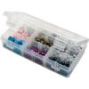 ArtBin 6980AG XL Solutions Box with Dividers, Art & Craft Organizer, [1] Plastic Storage Case, Clear(7″ x 4″)