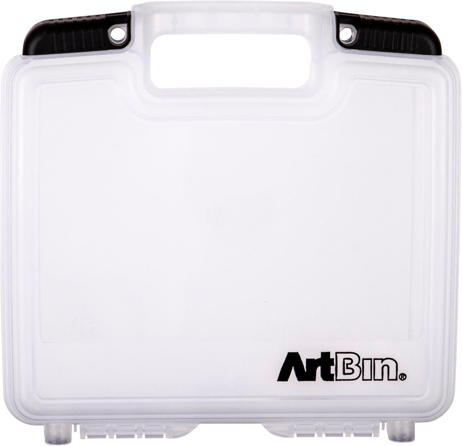image:imageArtBin 17 inch 8017AB Quick View Carrying Case Portable Art amp Craft Organizer with Handle 1 Plastic Storage Case 17 Standard Base Open Core12 inch Deep