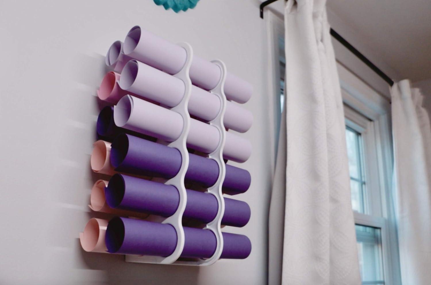 image:imageArtBin 6864AS Vinyl Storage Rack Stores 12 Vinyl Rolls White0