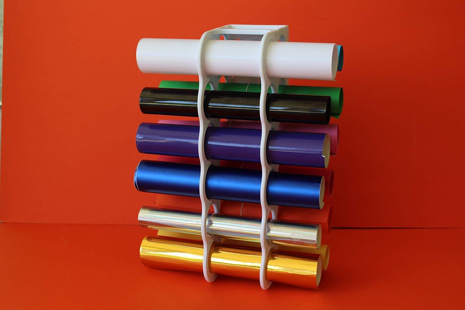 image:imageArtBin 6864AS Vinyl Storage Rack Stores 12 Vinyl Rolls White0