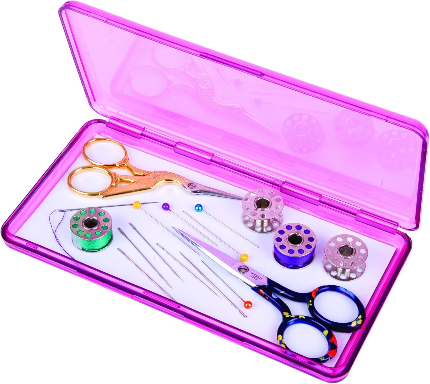 image:imageArtBin 6911AB SewLutions BobbinSupply Box Sewing Organizer 1 Plastic Storage Case ClearSingle Pack