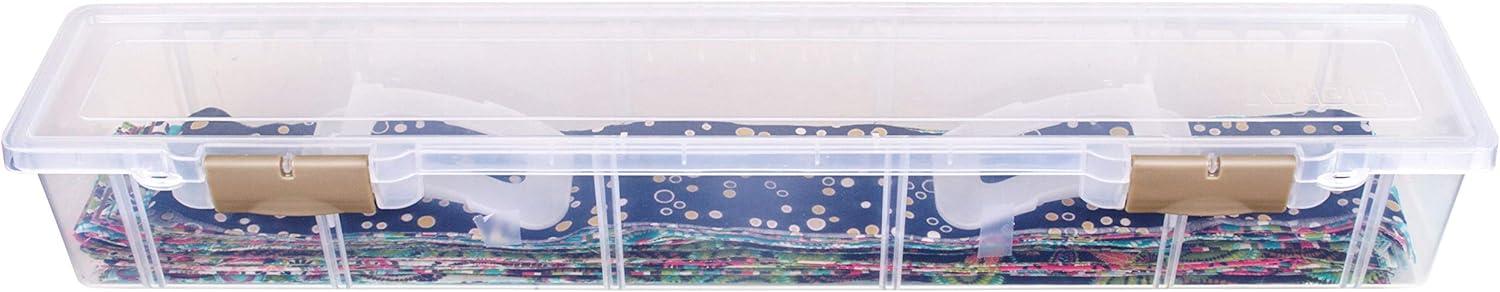 image:imageArtBin 6999AB Fabric Strip Case Crafts Quiliting amp Sewing Organizer 1 Plastic Storage Case Translucent