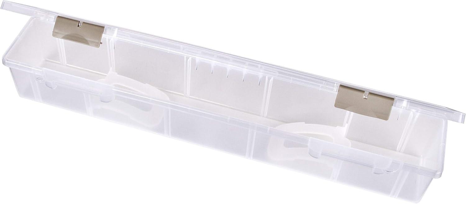 image:imageArtBin 6999AB Fabric Strip Case Crafts Quiliting amp Sewing Organizer 1 Plastic Storage Case Translucent