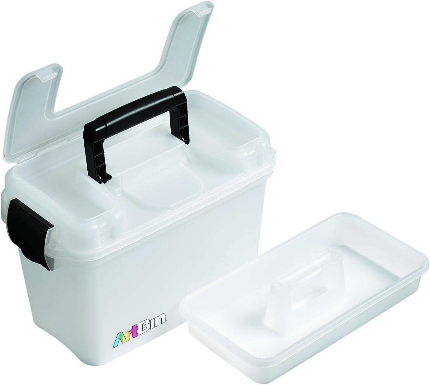 image:imageArtBin 8408AB Sidekick Carrying Case Portable Art amp Craft Organizer with Handle 1 Plastic Storage Case Translucent 8408ABClear