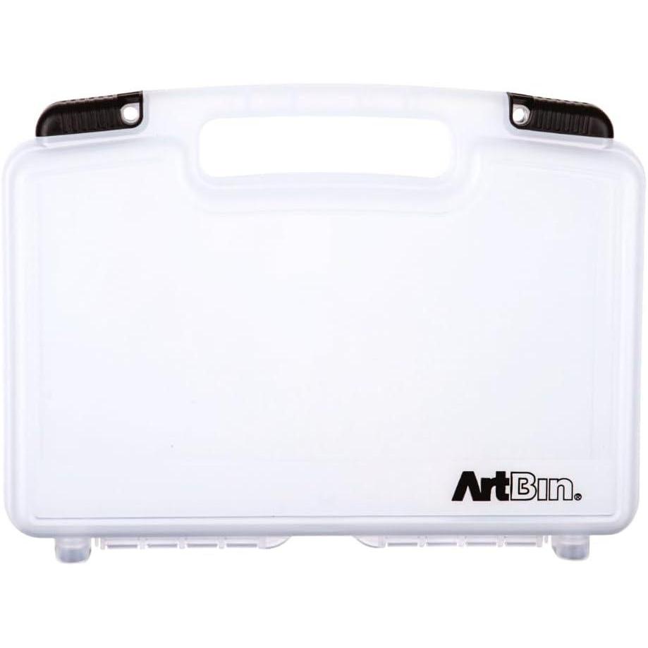 image:imageArtBin 17 inch 8017AB Quick View Carrying Case Portable Art amp Craft Organizer with Handle 1 Plastic Storage Case  17 Standard Base Open Core12 inch  Deep