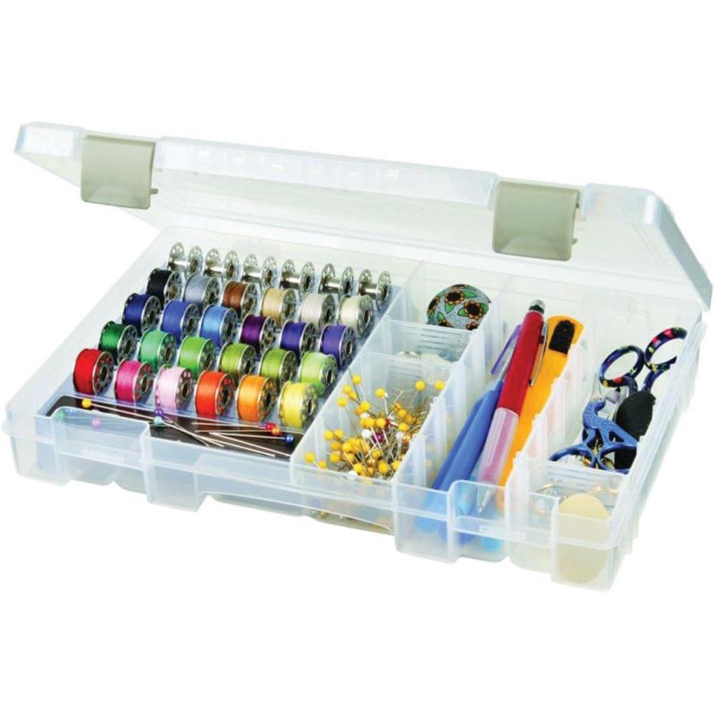 image:imageArtBin 6911AB SewLutions BobbinSupply Box Sewing Organizer 1 Plastic Storage Case ClearSingle Pack Pack of 6