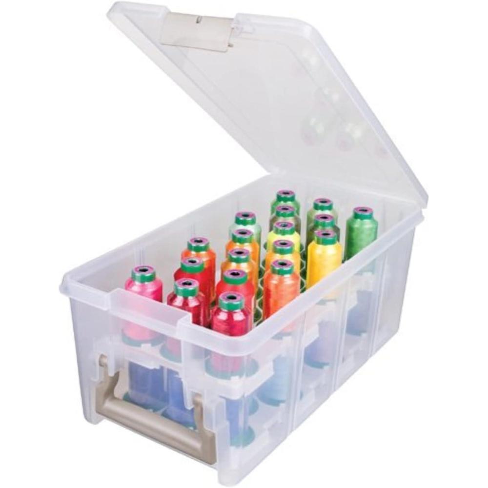 image:imageArtBin Super Satchel Exclusive Semi Satchel Isacord Thread Box with Trays