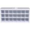 ArtBin 6828AG Paint Storage Tray, Art & Craft Supply Storage, Super Satchel System Accessory, Wall Mountable 21 Compartment Paint Organizer, White(Pack of 1)