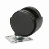 ArtBin 6856SW Super Satchel Cube Casters [Set of 4] Black, Ball Caster Wheels for Arts & Crafts Storage, 250 lb. Capacity