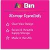 ArtBin 6913ZZ 12″ x 12″ Portable Art & Craft Organizer with Handle 3-Pack, [3] Plastic Storage Cases, Clear(12″ x 12″ – 1-Pack)
