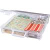 ArtBin 6913ZZ 12″ x 12″ Portable Art & Craft Organizer with Handle 3-Pack, [3] Plastic Storage Cases, Clear(12″ x 12″ – 1-Pack)