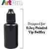 ArtBin 6959AB Bottle Storage Super Satchel, Portable Carrying Case – Organizes up to 32 individual 0.5oz Bottles, Clear((Pack of 1))