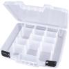 ArtBin 6961AB Quick View Deep Base Carrying Case with Removable Dividers, Portable Art & Craft Storage Box, 15″, Clear