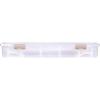 ArtBin 6999AB Fabric Strip Case – Crafts, Quiliting & Sewing Organizer, [1] Plastic Storage Case, Translucent