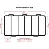 ArtBin 8156AB Large Bobbin Box, Sewing Bobbin Organizer, [1] Plastic Storage Case, Clear(Large (Pack of 6))