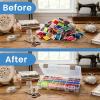 ArtBin Floss Finder Box: Clear Sewing Organizer with 6 Compartments, 12 Dividers, Durable – Perfect for Embroidery Floss and Small Sewing Supplies Storage(1 Count (Pack of 1))