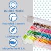 ArtBin Floss Finder Box: Clear Sewing Organizer with 6 Compartments, 12 Dividers, Durable – Perfect for Embroidery Floss and Small Sewing Supplies Storage(1 Count (Pack of 1))