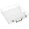ArtBin Super Satchel Thread Box – Versatile Thread Storage for Sewing, Embroidery, and Quilting – 108 Pegs, Portable Design, Compatible with ArtBin Accessories – Made in USA, Transparent and Compact