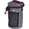 ArtBin 6824AG Mini Yarn Drum, Portable Knitting & Crochet Storage, [1] Poly Canvas Tote Bag, Gray Print(Grey)