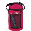 ArtBin 6831AG Mini Yarn Drum, Portable Knitting & Crochet Storage, [1] Poly Canvas Tote Bag, Raspberry