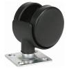 ArtBin 6856SW Super Satchel Cube Casters [Set of 4] Black, Ball Caster Wheels for Arts & Crafts Storage, 250 lb. Capacity