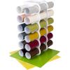 ArtBin 6864AS Vinyl Storage Rack, Stores 12 Vinyl Rolls, White(0)