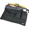 ArtBin 6902SB Tote Folio XL Artist Portfolio, Extra Large Fine Art & Sketchpad Organizer with Carrying Strap, [1] Portable Poly Canvas Bag, Black(35.25″ x 24.125″)