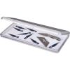 ArtBin 6911AB Sew-Lutions Bobbin/Supply Box Sewing Organizer, [1] Plastic Storage Case, Clear(Six Pack)