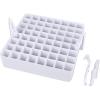 ArtBin 6939AB Marker Storage Tray – Holds up to 64 Pens, Pencils, Markers, Brushes, etc., [1] Plastic Storage Tray, White(Marker Tray)