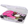 ArtBin 6960AB Quick View Deep Base Carrying Case, Portable Art & Craft Storage Box, 14.5″ x 15″, Clear(15 inch – Deep)