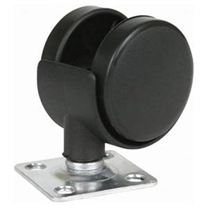 ArtBin 6856SW Super Satchel Cube Casters [Set of 4] Black, Ball Caster Wheels for Arts & Crafts Storage, 250 lb. Capacity