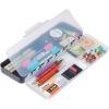 ArtBin 6880AB Sketch Pac Small Art & Craft Organizer, [1] Plastic Storage Box, Divided Translucent Lid