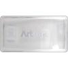ArtBin 6902AG Slim Line Pen & Pencil Box, Small Art & Craft Organizer, [1] Plastic Storage Case, Translucent(1 Count (Pack of 1))